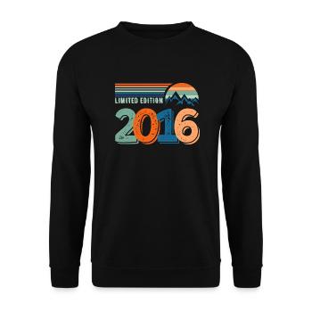 Limitierte Auflage 2016 - Unisex Pullover - Schwarz - Vorne - Alina (178cm) & Michal (187cm)