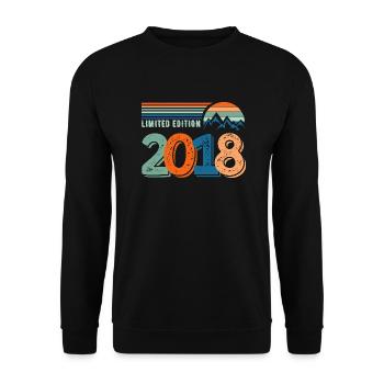 Limitierte Auflage 2018 - Unisex Pullover - Schwarz - Vorne - Alina (178cm) & Michal (187cm)