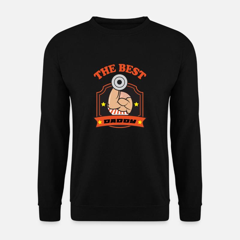 THE BEST DADDY - Sweat-shirt Unisexe - noir