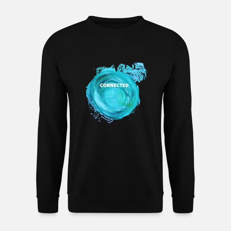 Design source connected - Sweat-shirt Unisexe - noir