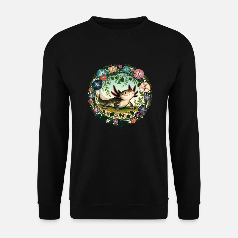 Axolotl - Unisex Pullover - Schwarz