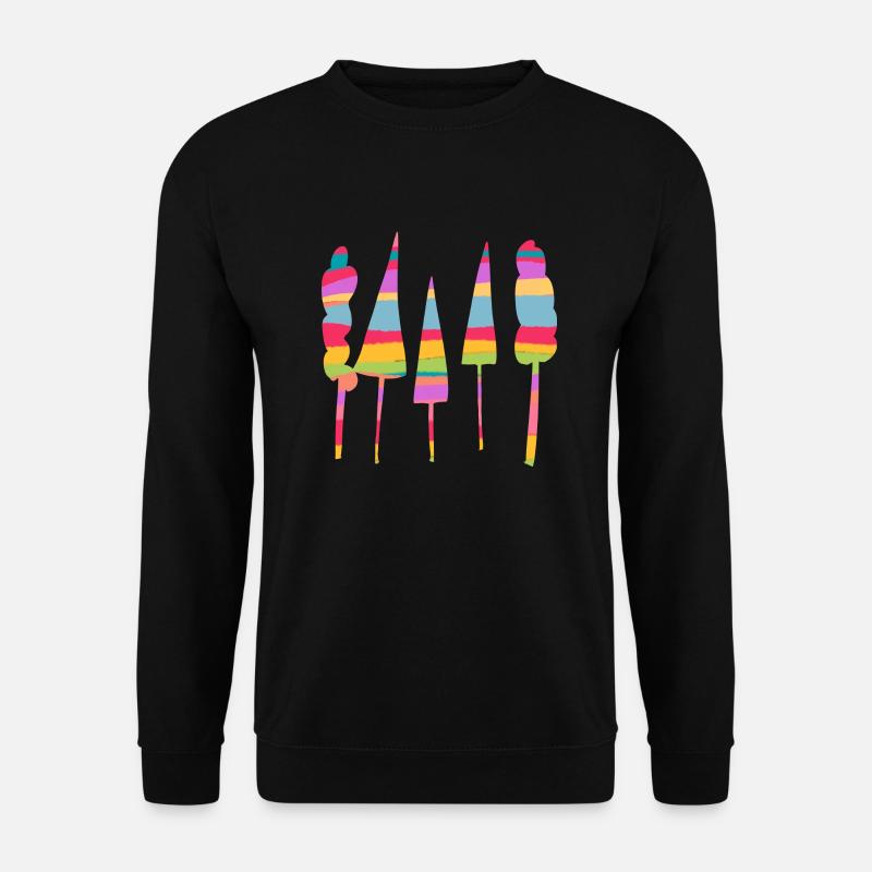 Candy Trees - Unisex Sweatshirt - black