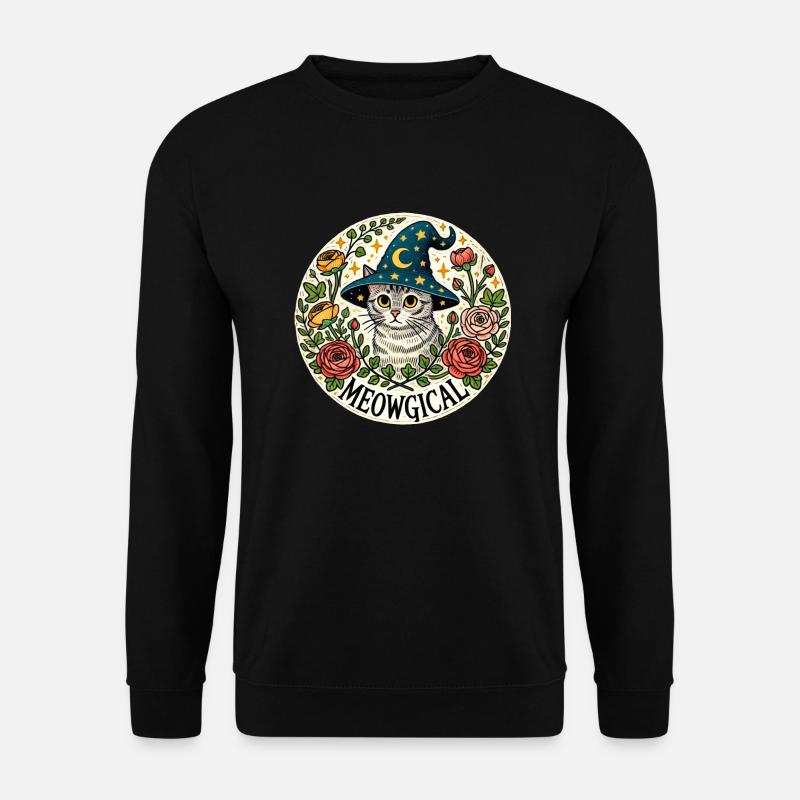 Miauige Katze - Unisex Pullover - Schwarz