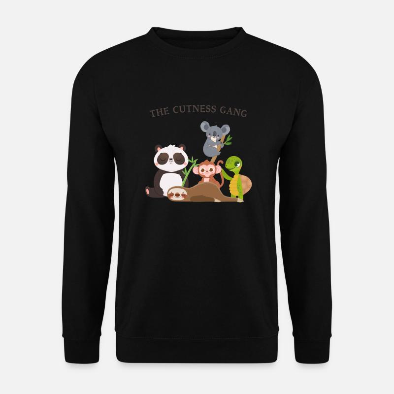 The Cutness Gang - Unisex Pullover - Schwarz