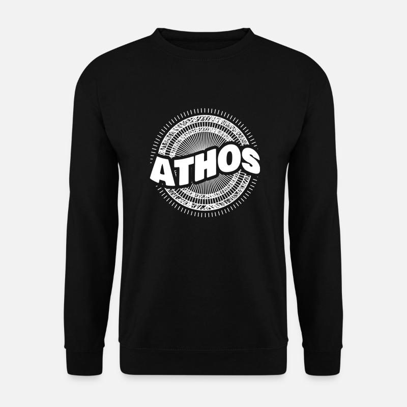 Geschenkidee Athos - Unisex Pullover - Schwarz