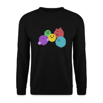 Ball Band - Unisex Sweatshirt - black - Front - Alina (178cm) & Michal (187cm)
