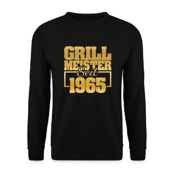 1965 - Unisex Sweatshirt - black - Front - Alina (178cm) & Michal (187cm)