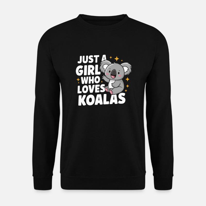 Koala Koala Koala Ours Koala Animal - Sweat-shirt Unisexe - noir