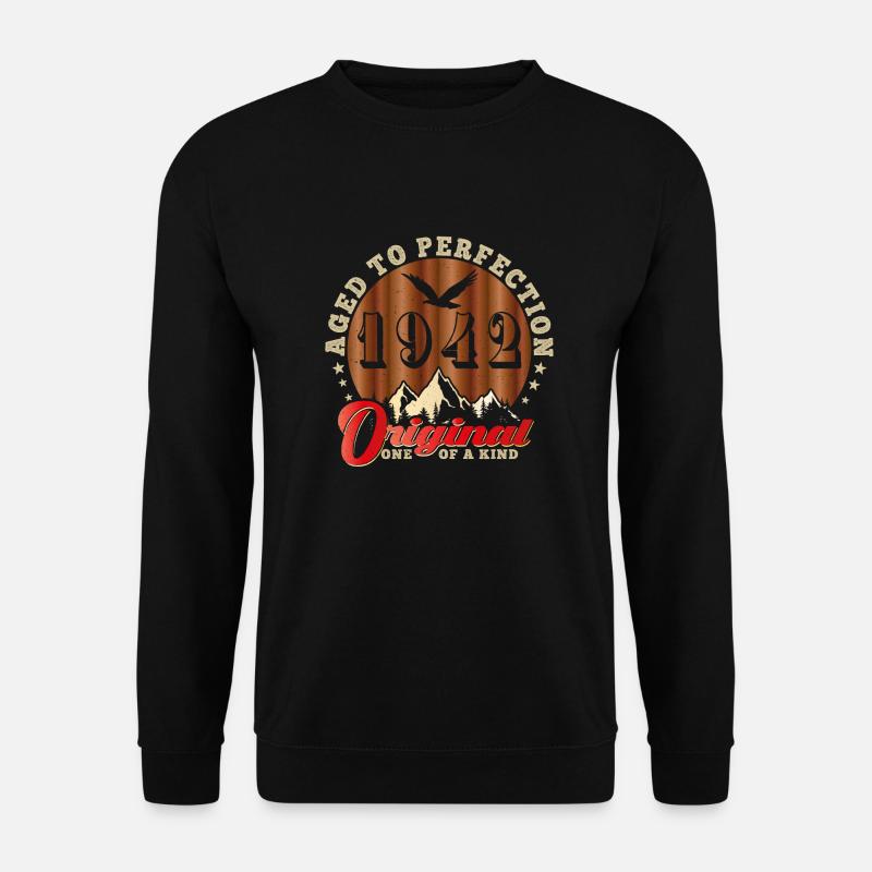 Ikonisches Jubiläum von 1942 - Unisex Pullover - Schwarz