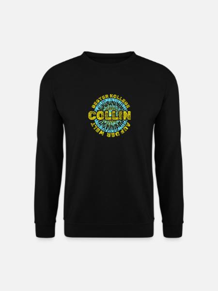 Collin als Vorname - Unisex Pullover - Schwarz