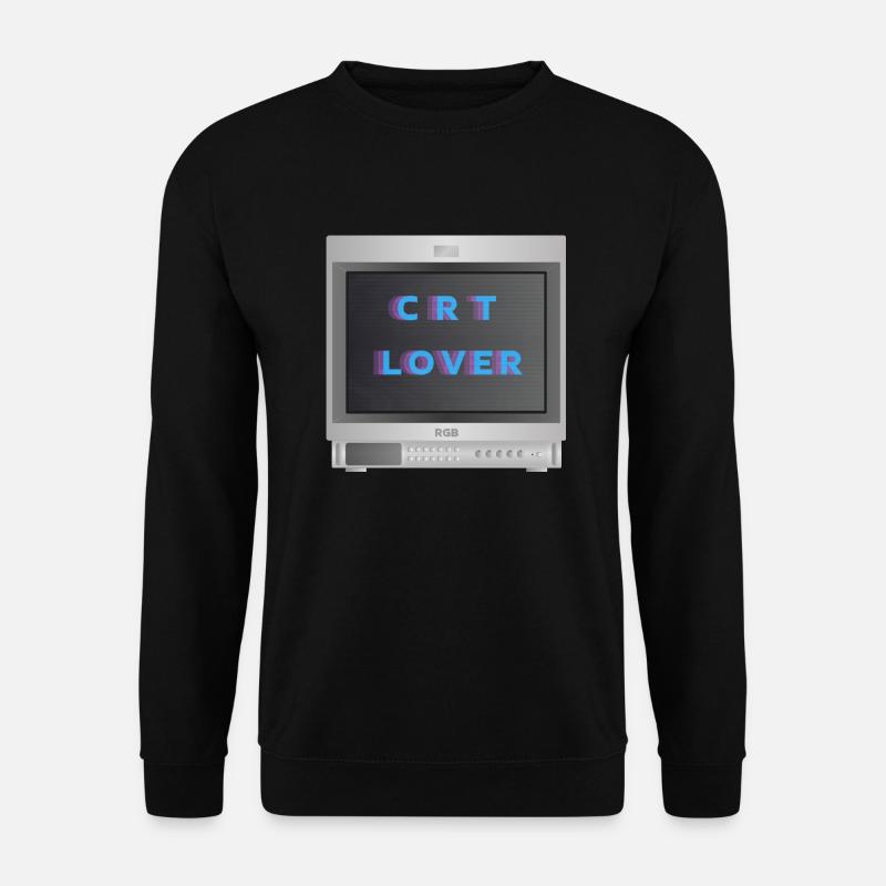 PVM Design - CRT-Liebhaber - Unisex Pullover - Schwarz