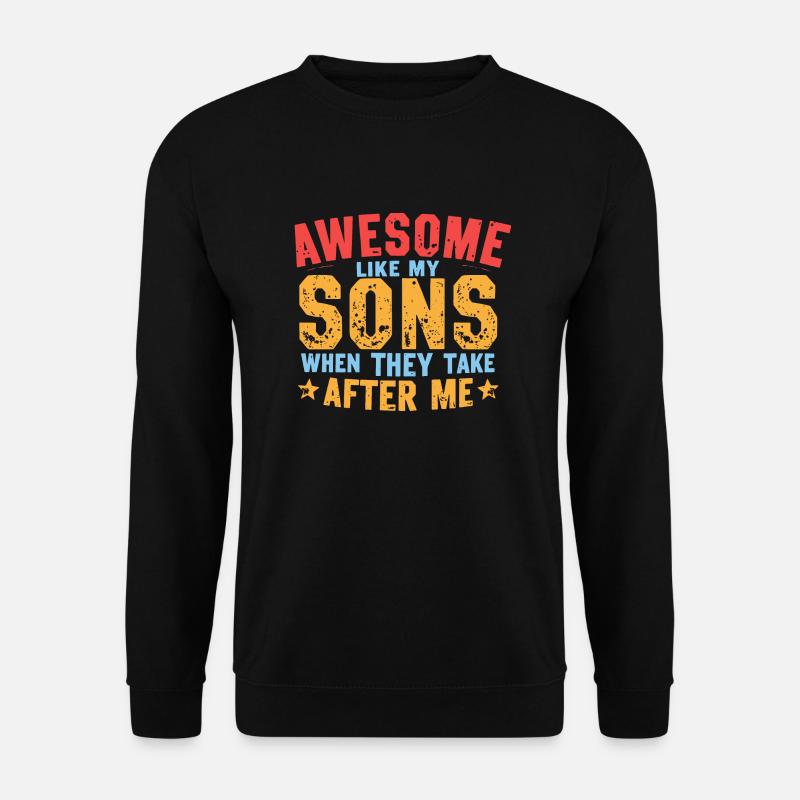 GESCHENK FÜR PAPA - Unisex Pullover - Schwarz