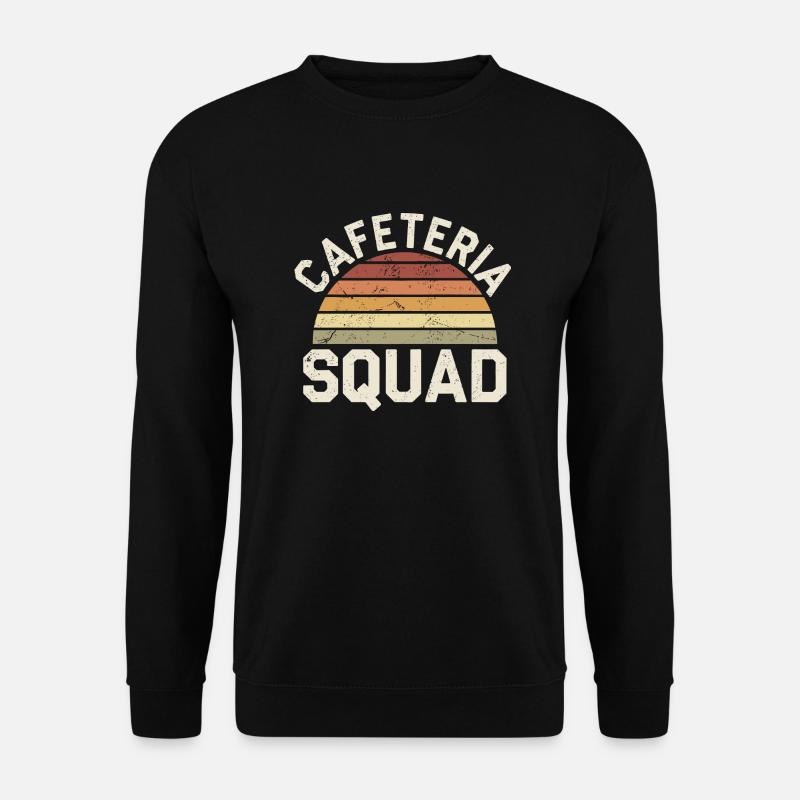 Team and lunch break - Unisex Sweatshirt - black