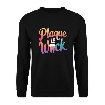Zahnarzt Zahnarzthelferin Zähne - Unisex Pullover - Schwarz - Vorne - Alina (178cm) & Michal (187cm)
