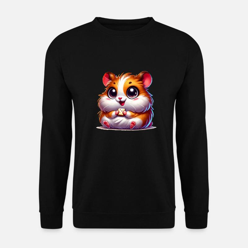 Hamster Comic - Unisex Sweatshirt - black