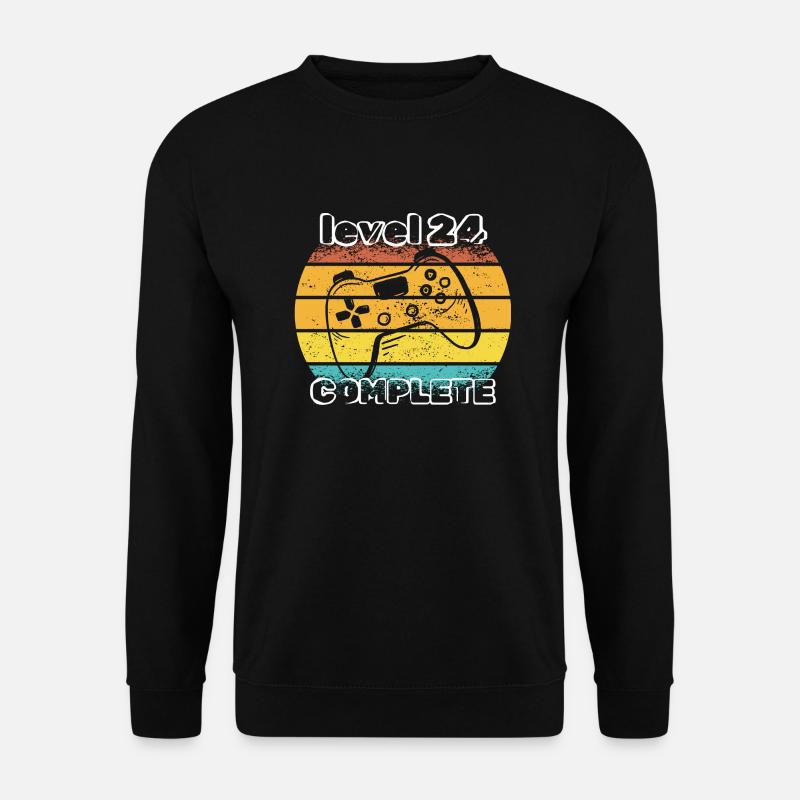 level 24 complete - Sweat-shirt Unisexe - noir
