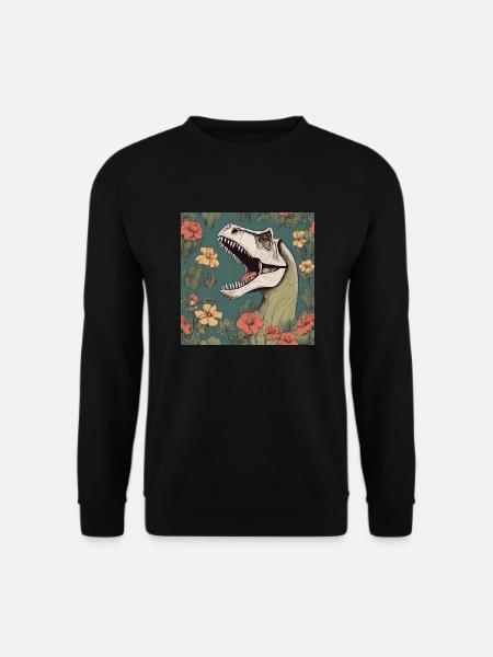 Dinosaur - Unisex Pullover - Schwarz