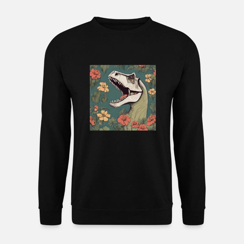 Dinosaur - Unisex Sweatshirt - black
