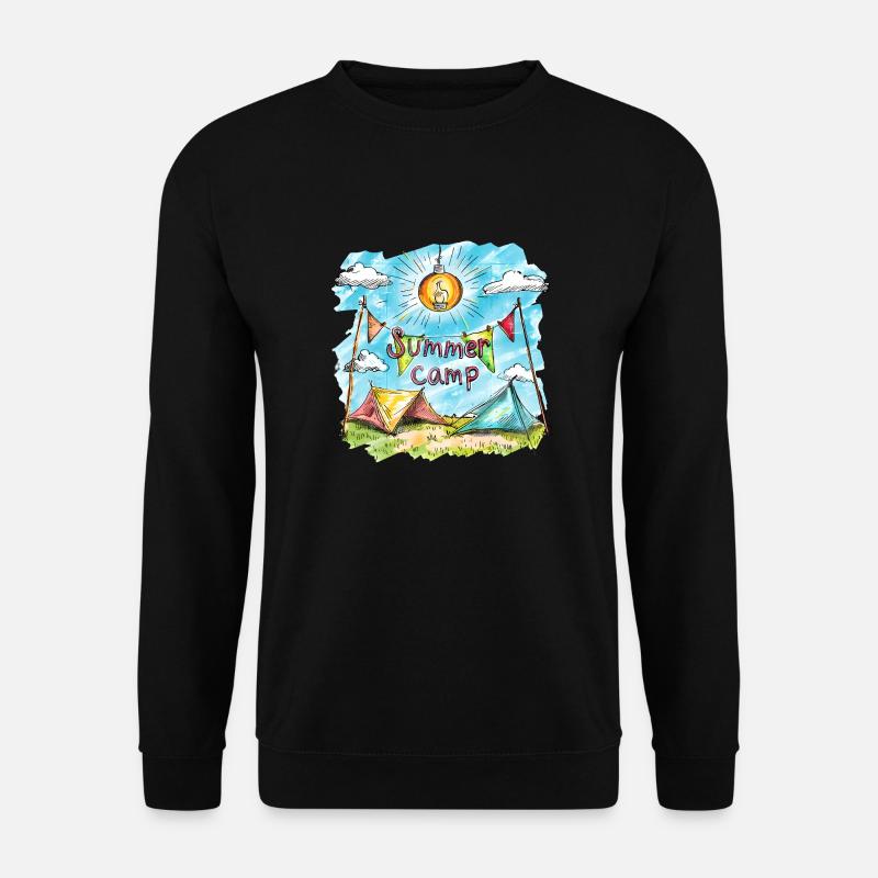 summer camp - Unisex Sweatshirt - black