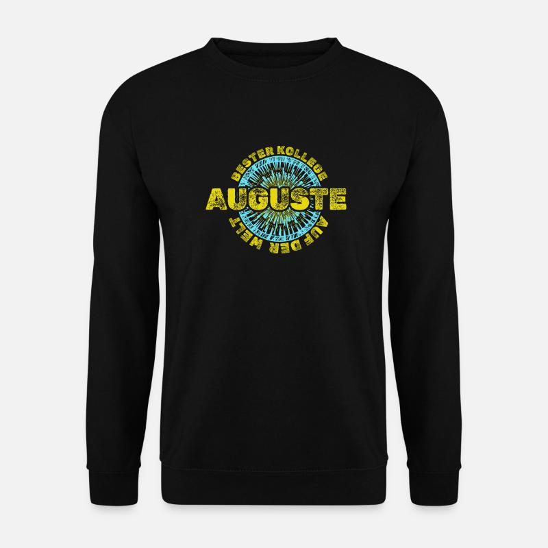 First name Auguste - Unisex Sweatshirt - black
