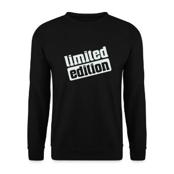 Limited Edition - Unisex Sweatshirt - black - Front - Alina (178cm) & Michal (187cm)