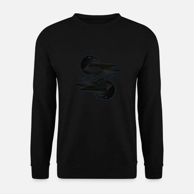 Hugin Munin - Unisex Sweatshirt - black