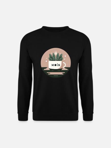 Moin Plant Mug - Unisex Sweatshirt - black
