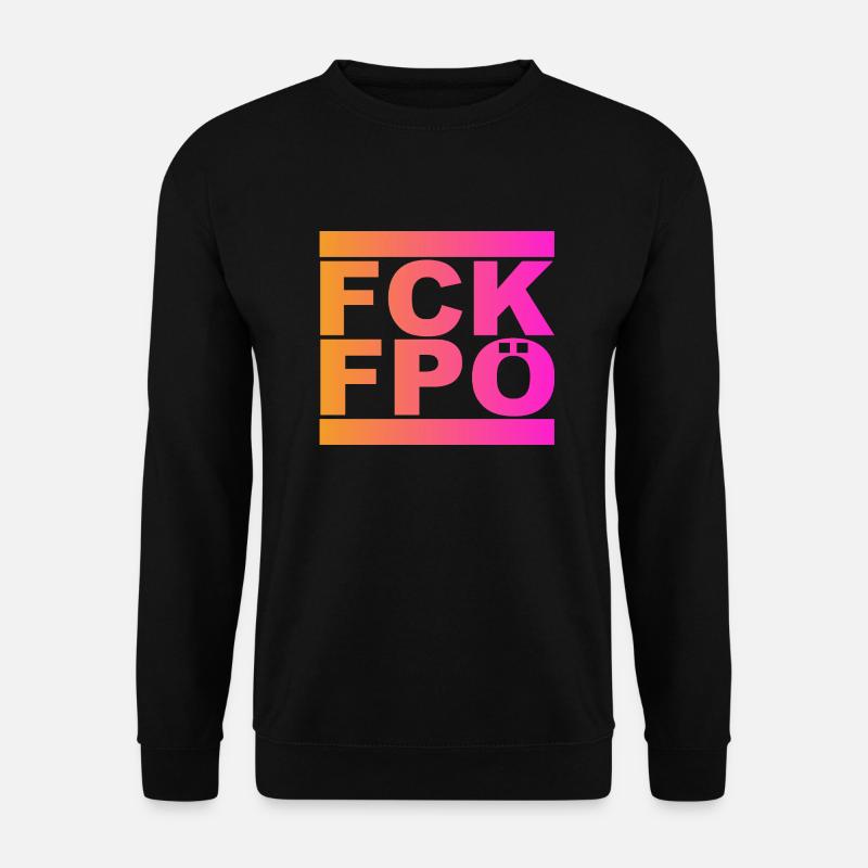 FCK FPÖ - Unisex Pullover - Schwarz