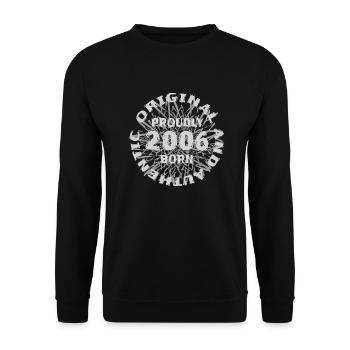 Colleague 2006 - Unisex Sweatshirt - black - Front - Alina (178cm) & Michal (187cm)