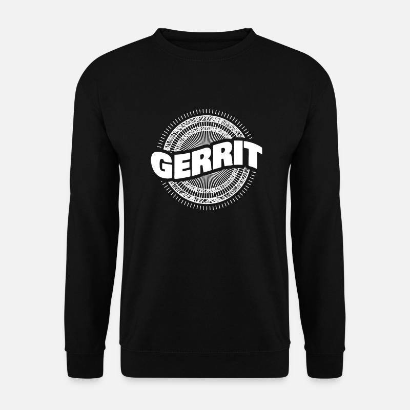 Geschenk für Gerrit - Unisex Pullover - Schwarz