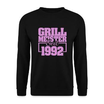Barbecue 1992 - Sweat-shirt Unisexe - noir - Devant - Alina (178cm) & Michal (187cm)