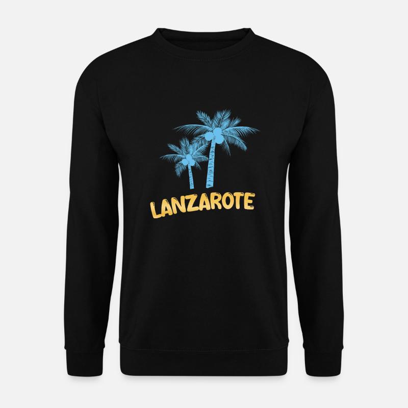 Lanzarote Lanzarote - Unisex Pullover - Schwarz