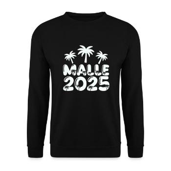 MALLE 2025 - Sweat-shirt Unisexe - noir - Devant - Alina (178cm) & Michal (187cm)