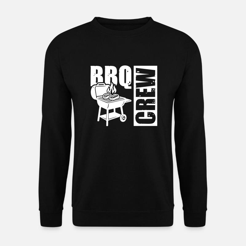 Grill Crew BBq - Unisex Pullover - Schwarz