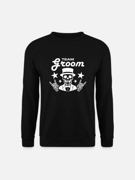 Team Groom Funny - Unisex Sweatshirt - black