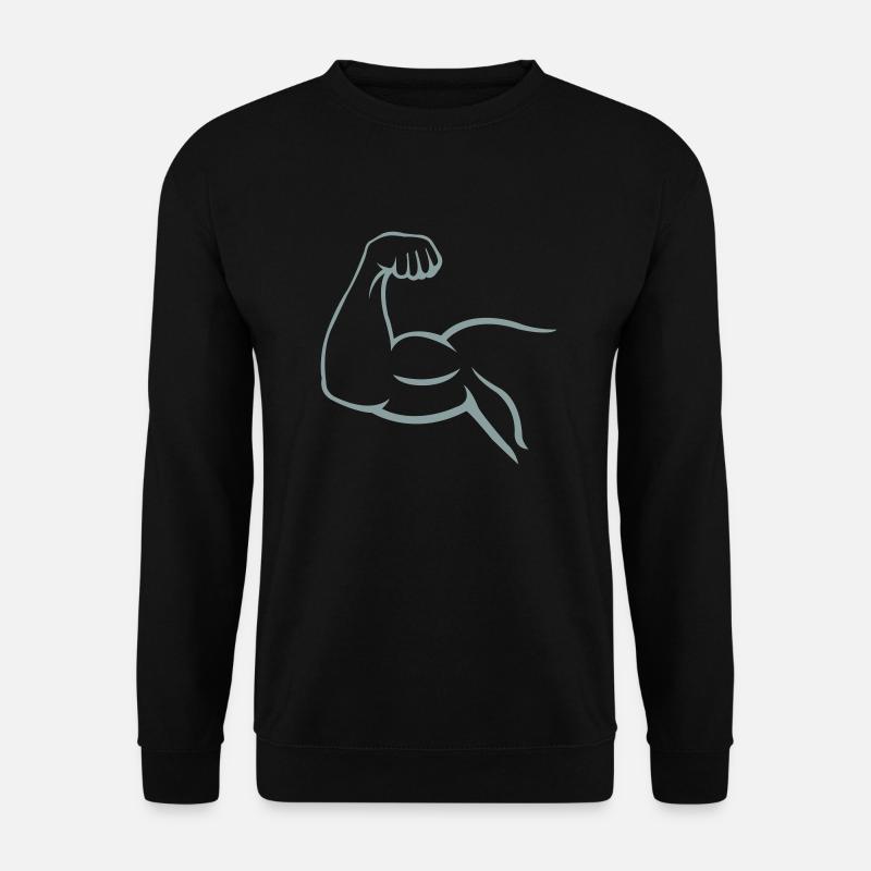 biceps - Unisex Sweatshirt - black