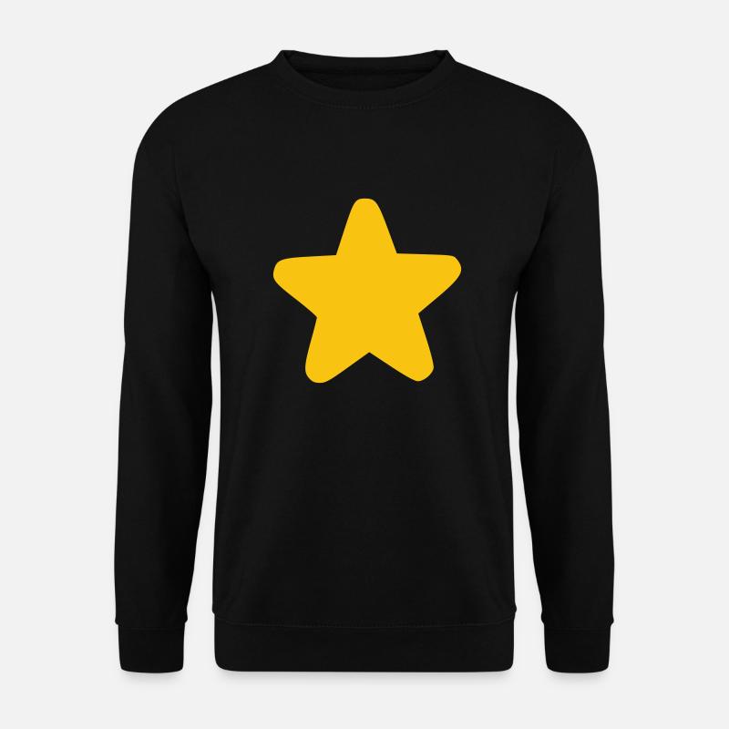 Stern - Unisex Pullover - Schwarz