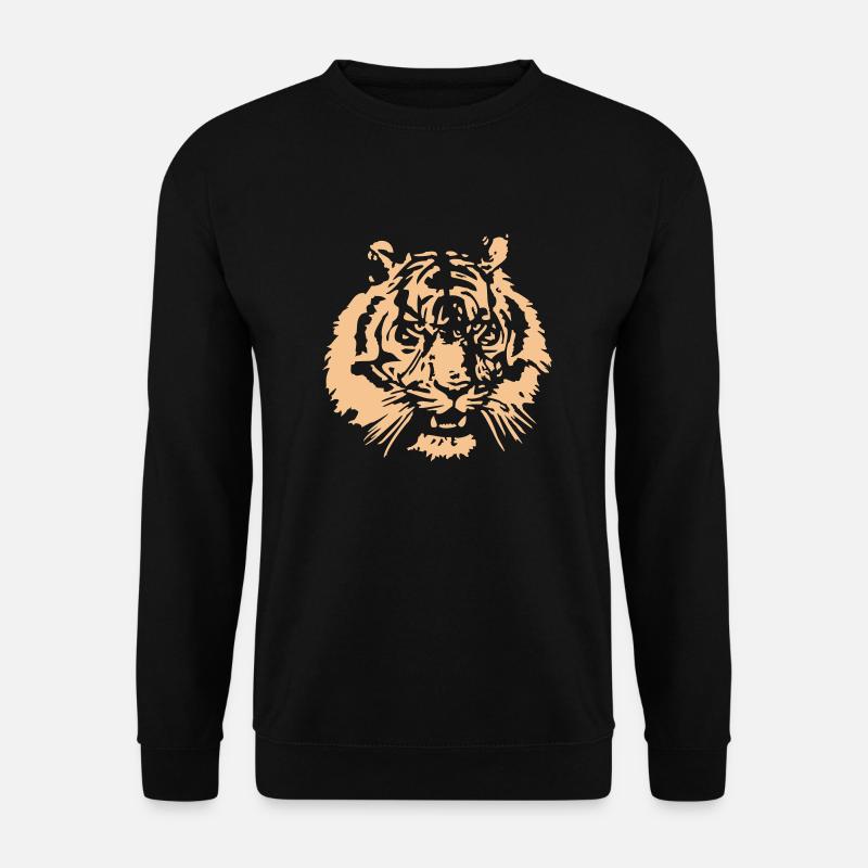 tigerface - Unisex Sweatshirt - black