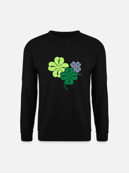 trèfle - Sweat-shirt Unisexe - noir