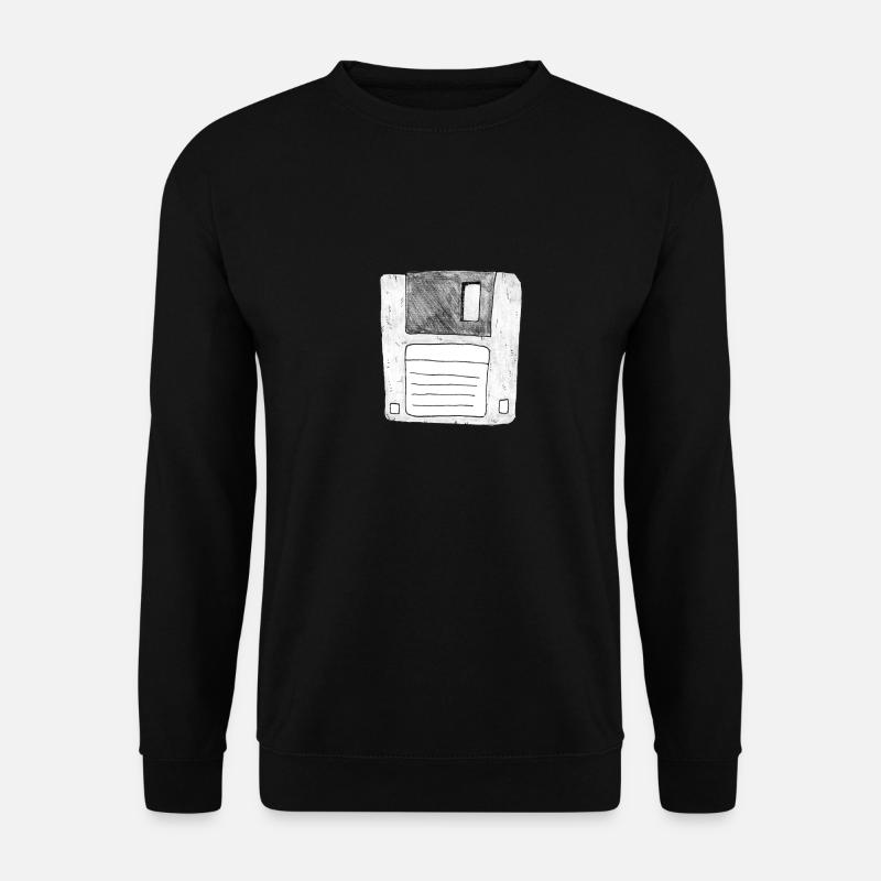 Floppy Disk MP - Unisex Pullover - Schwarz