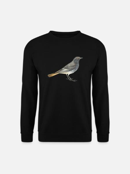 Hausrotschwanz - Unisex Pullover - Schwarz