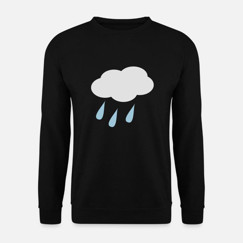 regen - Unisex Pullover - Schwarz