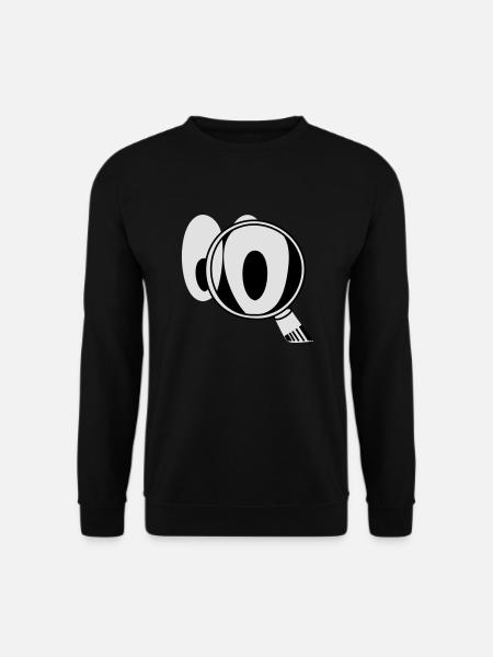 Smiley CSI - Sweat-shirt Unisexe - noir
