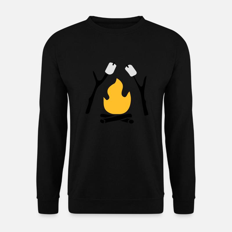 Lagerfeuer - Unisex Pullover - Schwarz