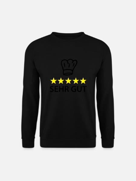 sehr gut koch - Unisex Sweatshirt - black