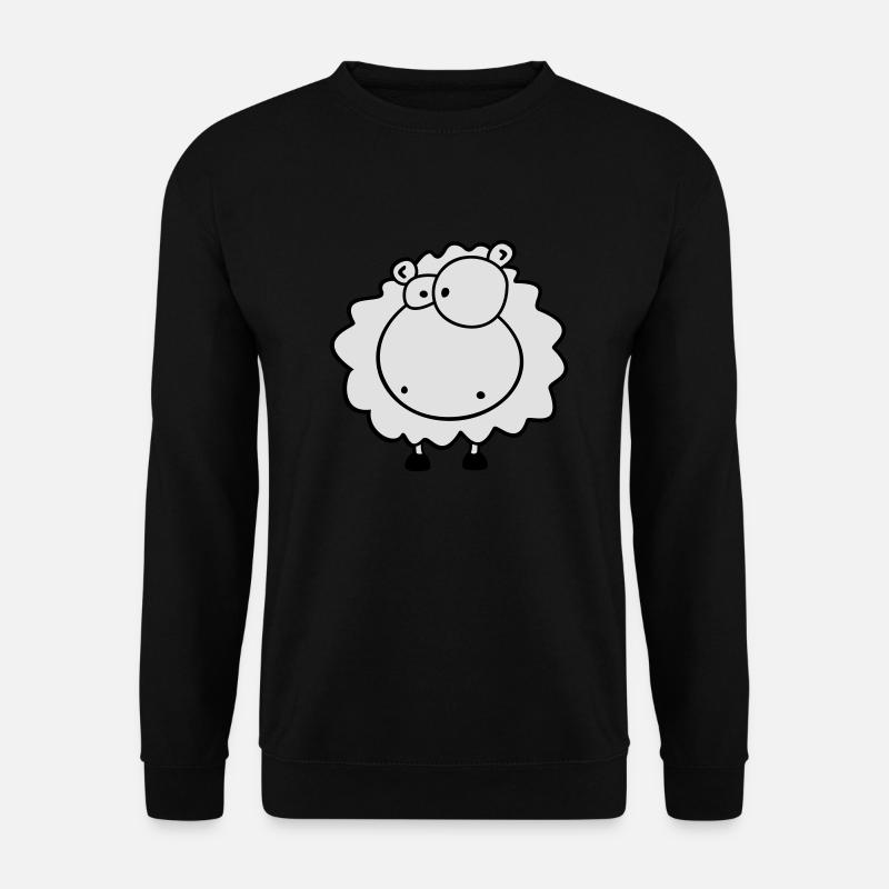 Kleines kuschel Schäfchen - Unisex Pullover - Schwarz