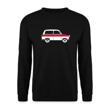  500 Kombi 2c - Sweat-shirt Unisexe - noir - Devant - Alina (178cm) & Michal (187cm)