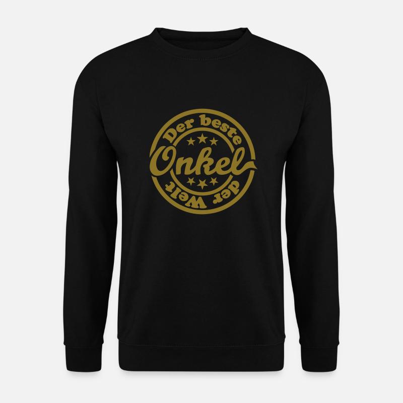 Bester Onkel (Stempel) - Unisex Pullover - Schwarz