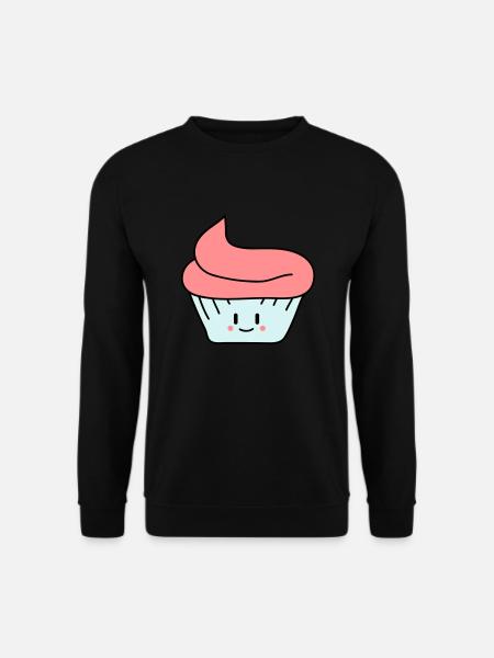 Cute Cupcake - Unisex Sweatshirt - black