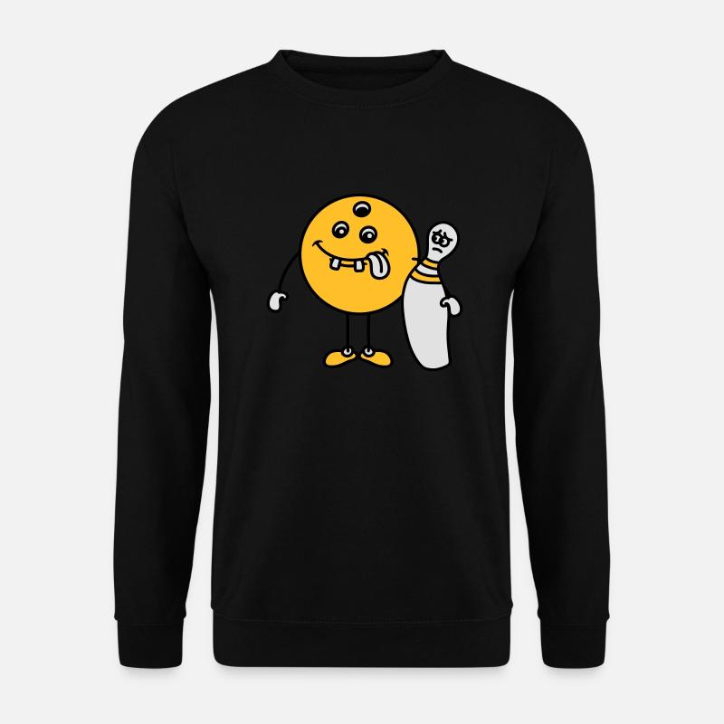 Funny Bowling Friends - Unisex Pullover - Schwarz